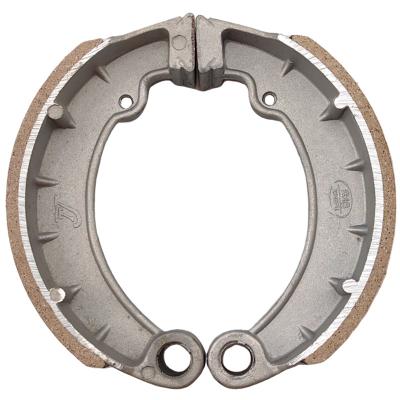 China 1.5kg Electric Rickshaw Motorcycle Brake Parts Brake Shoes With Repair Kits For 3 Wheel Tricycle for sale