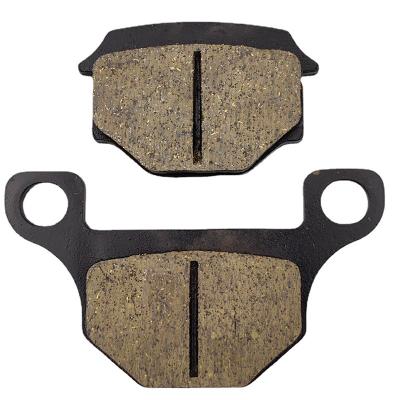 China Motorcycle Brake Pad Suitable For GS 125/ GX 125/ SJ 125KEEW Speed 125/150 Disc Brake Ceremic Copper Durable for sale