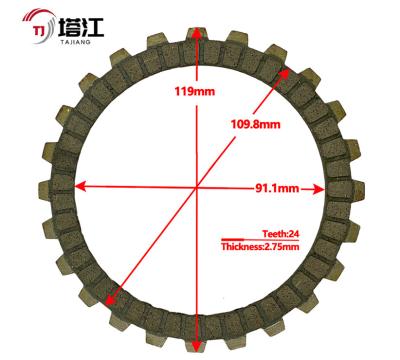 China Black Bolt on Motorcycle Clutch Kit with 130mm Outer Diameter / Complete Assembly Components for sale