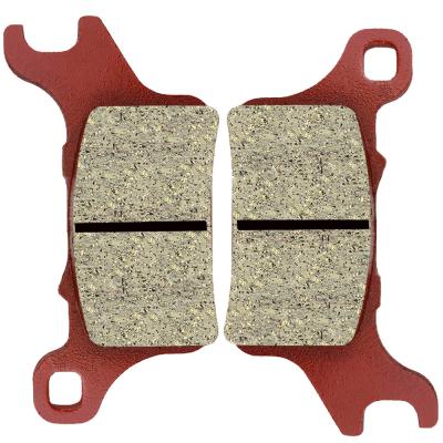 China Copper Based Long Lasting Motorcycle Brake Plate Strong Stopping Power for MX Bike for sale