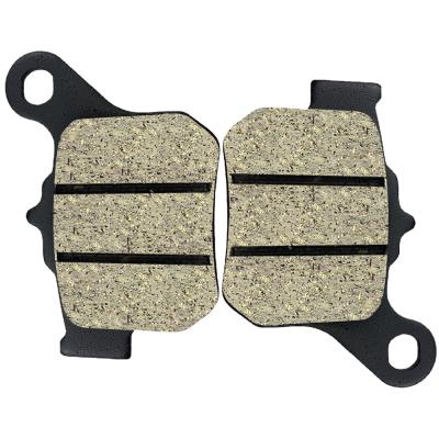 China Pulsar 180/135 Copper Based Friction Coefficient Motorcycle Brake Pad Pulsar 180 Disc Pad for sale