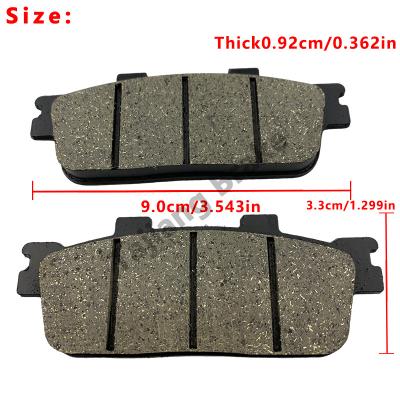 China Strong Stopping Motor Tech Brake Pads Pulsar 180/135 OEM Standard For Honda CRF R X 450 250 for sale