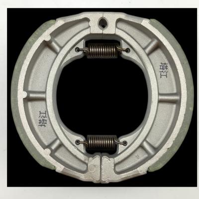 China Heat Resistance Bajaj Brake Shoe Front Rear Position Easy Installation For Motorcycles for sale