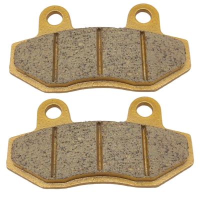 China Universal Honda Goldwing Brake Pads For Motorcycles Front And Rear Silver Finish for sale