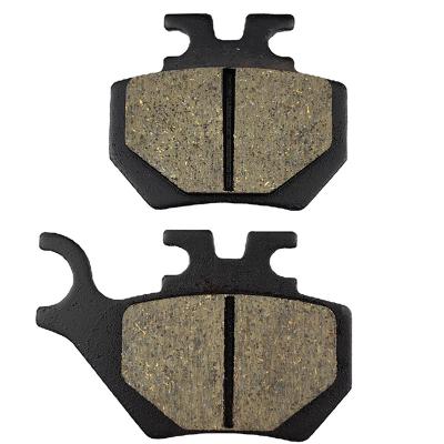 China 0.5 Lbs Yamaha Black Brake Pads for Braking Power Abs Compatibility Easy Installation for sale