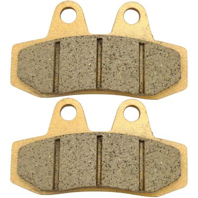 China Motorcycles BAJAJ Brake Pads Friction 0.4-0.6 Heat Resistant Front / Rear Position for sale