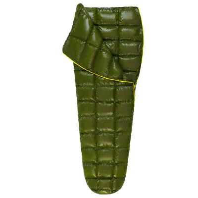 China Amazon Hot Sale 4 Season Travel Mama Goose Down 800 Fill Warm Army Sleeping Bag For Cold Weather for sale