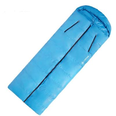 China Custom Uyku Tulumu Waterproof Emergency Envelope Type Schlafsack Down Bolsa Canvas Outdoor Sleeping Bag Sacos De Dormir Camping for sale