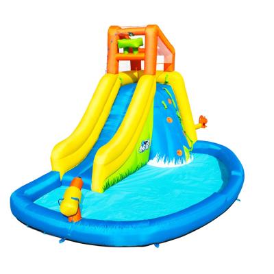 China Bestway 53345 Outdoor Mount Use Splashmore Water Park Mega Pool Equipment for sale