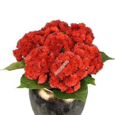 China Celebrating 15 Years Factory High Quality Fake Flower Hydrangea Artificial Flower For Wedding Decoration for sale