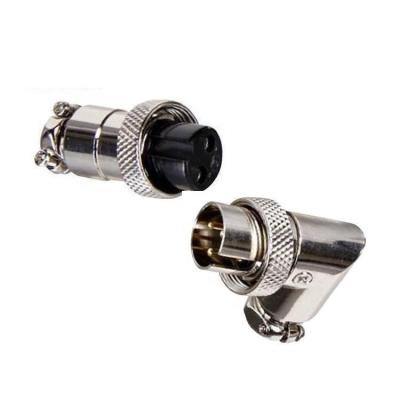 China 16mm GX-16 6-Pin Aviation Plug Connector Right Angle GX16 Automotive Radio 16M Connectors for sale