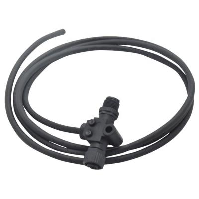 China Hot Selling Waterproof IP68 Push Pull NMEA 2000 Male / Female Bus Power NMEA2000 T Code To Male Cable Connector for sale