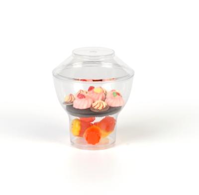 China Newest and hot sale home dessert disposable cup with lid GA350 for sale