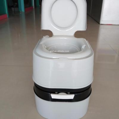 China grey Double-flush 10L 20L 12L rotomolding portable toilet 5.8KG for sale