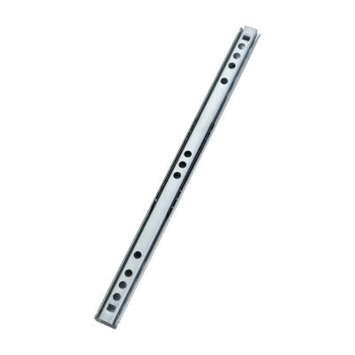 China Hot-selling Single Installation Factory RTS 342mm Cold Rolled Steel Double Ball Bearing Mini Cabinet Drawer Slide for sale