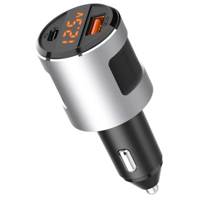 China CAR CHARGER Best Selling Super Fast 65W Car Charger SC01 Car Charger Charging with QC3.0 and PD Port for sale