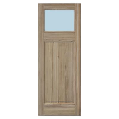 China Modern Solid Wood Door Quality Guaranteed Made in China Solid Wood Paint Balcony Wood Door for sale