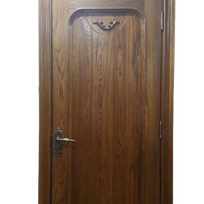 China Modern Cheap Interior Wood Panel Doors Durable Wooden Bedroom Interior Door With Lock for sale