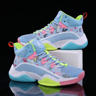 China Fashion\Comfortable\Durable\Breathable\Lit 2020 New Models Fashion Basketball Shoes Zapatos Deportivos Mesh Upper Sport Shoes Basketball Sneakers for sale