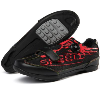 China Rubber Made In China Top Quality Custom Red Black Non Slip Cycling Shoes for sale