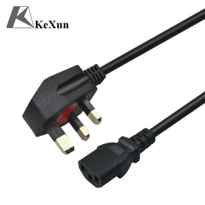 China Best Price CCC Power Cord UK COMPUTER Euro PC Power Supply Cables EU Plug Laptop Power Cable Cord for sale