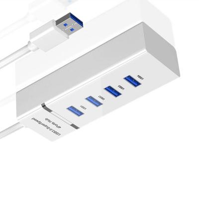 China Factory OEM usb3.0 Splitter 4 USB-C Left Extended Hub to Hub 4 Port Adapter for Laptop K058 for sale