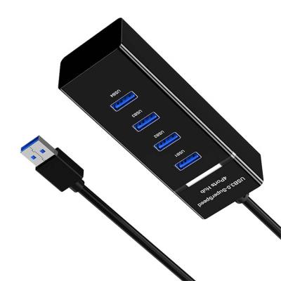 China USB 3.0 Fast Charge Power Adapter 4 In 1 USB C Hub USB3.0 To Usb Ports Mini 4 Port HUB For Computer K058 for sale