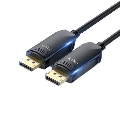 China COMPUTER DP AOC displayport 1.4 active fiber optic cable 4K/8K/60Hz DP optical cable 1.5M/3M/5M/10m/50m/100m for sale