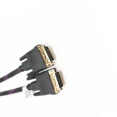 China High Resolution COMPUTER Gold Plated DVI Cable 24+1 DVI 24+5 Cable Adapter Male To Male Customize Size 1M 1.5M 1.8M 2M 3M 5M for sale