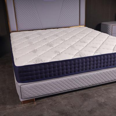 China Hotel style modern villa mattress foldable hot selling high density foam pocket spring latex mattress for sale