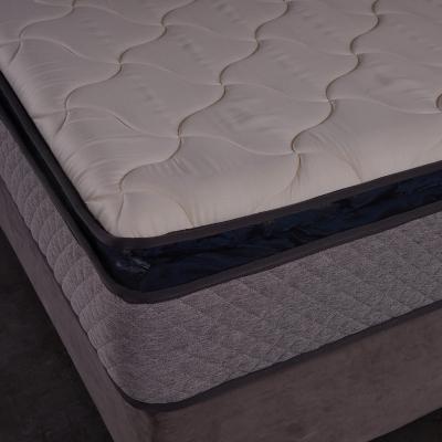 China Factory Custom Comfortable Latex Gel Memory Cotton Pocket Spring King Mattress Foldable for sale