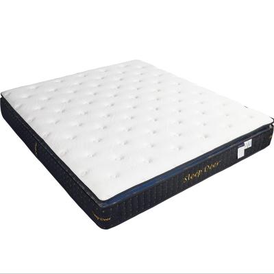 China Wholesale Convertible Pocket Spring Apartment Hotel Factory 27cm Sponge Rubber King Queen High Density Mattress for sale