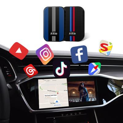 China Apple Carplay Android 9 wireless multimedia carpaly radio box MMB Apple Carplay AI box Carplay AI video box for BMW for sale