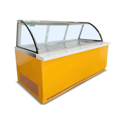 China Single-temperature Supermarket Special Food Display Refrigerator Display Cabinet Air-Cooled Grocery Shows Refrigerator Grocery Display Counter for sale