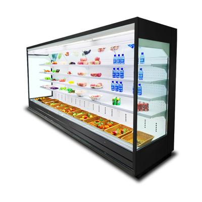 China Single-temperature Supermarket Open Display Fruit And Vegetable Display Chiller for sale