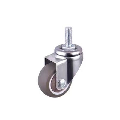 China Other Stainless Steel Bracket TPR Wheel Plate Swivel 3