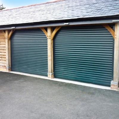 China Aluminum rolling shutter garage door with remote control for sale