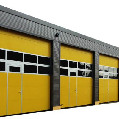 China Advance Door Standard Size Exterior Pc Sectional Industrial Door Glass Jiangsu, China for sale