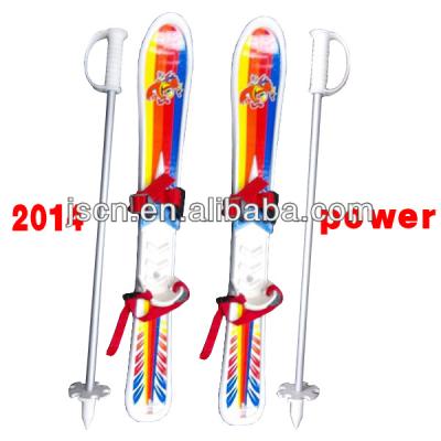 China New Wooden Mini Skis 70/90/100cm Plastic Mini Skis Snow For Kids for sale