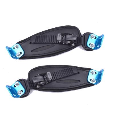 China TPU Mountain Board Bindings with Ratchet Buckle Release Foot Strap for Electric Skateboard for sale