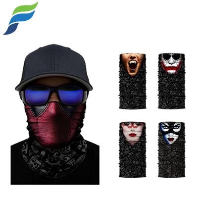 China Customized cheap custom printing wholesale multifunctional face style bandana bandana for sale