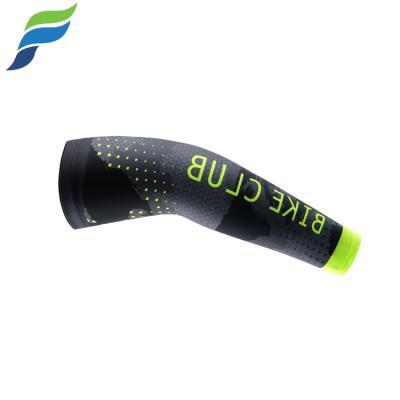 China Breathable Sports Sun UV Protective Sunblock Vacuum Sublimation Arm Sleeves Polyester for sale