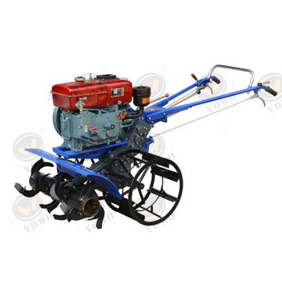 China Steel Farm Style Two Wheel Farm Tractor Cultivators New Power Tiller for sale