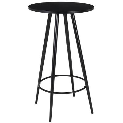 China 360 Degree Rotating MDF Metal Bar Table for sale