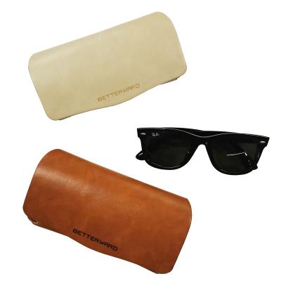 China Custom Durable Hot Selling Logo Sunglass Case Folding Triangle Glass Case Eye Wear Packaging Box for sale