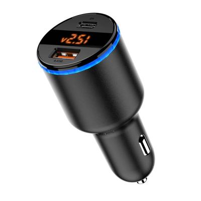 China New China-chic Smart PD65W USB Type-C in Car Charger for iPhone Android Mobile Phone Tablet and Notebook for sale