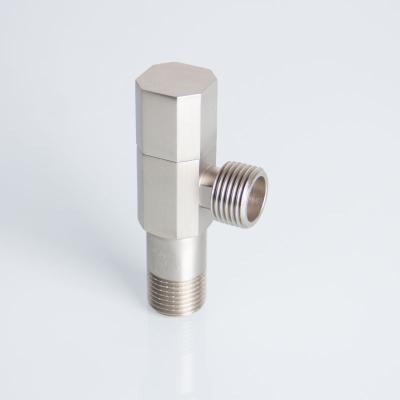 China Hot Water Water Heater Water Level Adjustment Two Way Inlet And Cold Brass Angle Valve for sale