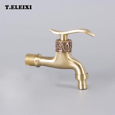 China Traditional Telex 341R mounted gold bronze brass bibcock for bathroom for sale