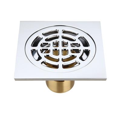 China Modern Brass 100mm Smell-Resistant and Non-Clogging 120mm Floor Drains for Bathroom and Washing Machine for sale