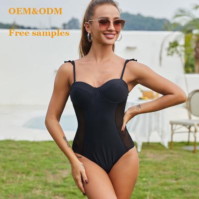 China Black and logo bikini underwear lace breathable polyester and wholesale high quality custom nylon women's solid color supplier manufacturer for sale